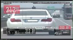 BMW se řítilo rychlostí 212 km/h! Řidič měl zvláštní výmluvu