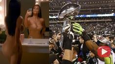 VIDEO: Co ta tam dělá? Kardashian se nacpala i do finále NFL!