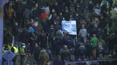 VIDEO: Takhle v Liberci řádili fotbaloví fanoušci z Nizozemska