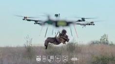 Ukrajina předvedla evakuační dron. Přepravil zraněného vojáka z fronty do bezpečí