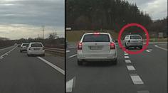Vybržďoval a ohrožoval řidiče. Na policii přivedl hazardéra známý!