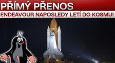 RAKETOPLÁN Endeavour dosáhl oběžné dráhy! Krteček odletěl do kosmu