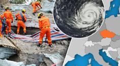 Ophelia zasáhla západní Evropu. Takhle ovlivní počasí v Česku