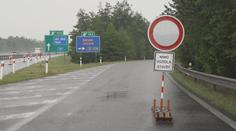Komplikace při cestě do Chorvatska. Klíčový výjezd z D1 je neprůjezdný