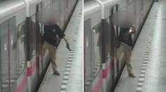 Opilec střílel v metru z pistole. Cestující ho krotil pepřákem