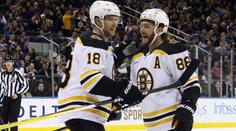 Momenty týdne v NHL: Pastrňák se Zachou zničili Vancouver krásnými góly