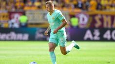 Záložník Slavie si přetrhl vaz v koleni. Svému týmu bude dlouho chybět