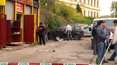 Přepadení herny v Praze! Barman se pral s lupičem, skončil v nemocnici!