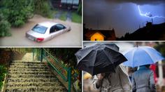 VÝSTRAHA: Českem se ženou velmi silné bouřky a krupobití!