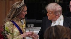Trump složil neobvyklou poklonu princezně Kate. Nemohl z ní spustit zrak