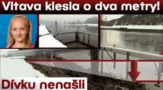 ZTRACENÁ ANIČKA: Na břehu Vltavy ji hledali potápěči i vrtulník