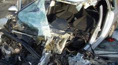 Děsivé FOTO: Zaklíněného řidiče Peugeotu museli vystříhat hasiči!