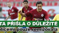 Sparta přišla doma o důležité body s Teplicemi