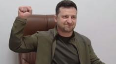 "Vy všichni jste dnes Ukrajinci," promluvil k Čechům Zelenskyj z Kyjeva