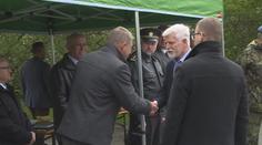 Deset let od výbuchu ve Vrběticích. Místo navštívil prezident Petr Pavel