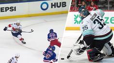 Momenty týdne v NHL: Barkov žongloval s pukem, Daccord ukradl jasný gól