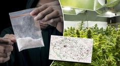 DROGOVÁ MAPA Česka: Policie odhalila místa, kde vyráběli drogy