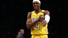 Lakers přišli o dalšího rozehrávače. Rondo si v tréninku zlomil palec