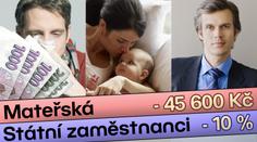 PŘEHLED VLÁDNÍCH ŠKRTŮ: Menší platy, úspory pro matky, ...