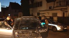 Ukradené auto našli za dvě hodiny, pachatel málem uprchl