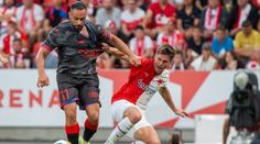 Schranz rozsekl drama v Edenu a zařídil postup. Kromě Slavie se raduje i Slovácko