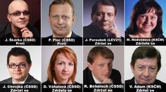 Osm poslanců stálo za Rathem. Kteří to byli?