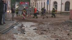 Prudká bouře ochromila Liberec! Padaly kroupy, z ulic byly řeky