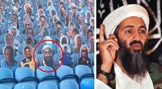 Skandál na stadionu Leedsu! Mezi fanoušky se objevil Usáma bin Ládin