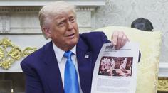 Zabíjíte bělochy, útočil na prezidenta JAR Trump. Ukazoval mu ale fotky z Konga