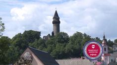 Hrad Štramberk má 40 metrů vysokou rozhlednu, dostal stříbro