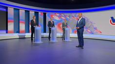 V debatě na Nově se utkali Babiš, Bartoš a Fiala. Podívejte se na celý záznam