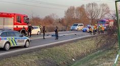 Tragická nehoda v Praze! Náklaďák se srazil s motorkářem, na místě zemřel