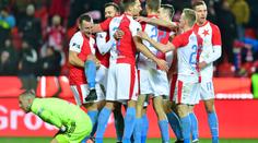 Slavia potvrdila roli favorita proti Karviné. Trefil se i oslavenec Škoda