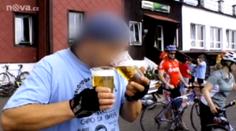 Na závodě Giro di Beer se zranilo několik opilých cyklistů