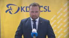 Marian Jurečka byl znovuzvolen předsedou KDU-ČSL. Neměl protikandidáta