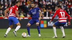 Real nedal Granadě šanci, vysokou výhru zapsaly i Getafe a Real Betis