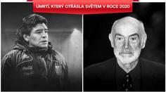 Sean Connery i Diego Maradona. Svět letos přišel o řadu osobností