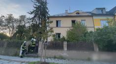 Hasiči v Olomouci zasahovali u požáru neobydleného domu