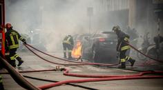 V centru Milána explodovala dodávka. Výbuch zasáhl i přilehlou budovu