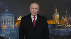 S Putinovým projevem není něco v pořádku, všimli si lidé. Prozradil ho jeden detail