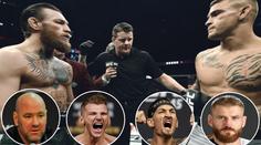McGregor je favorit, ale Poirier má šanci, shodují se UFC ikony