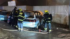 Hasiči už museli řešit desítky požárů. Hořelo auto, popelnice i přístřešek