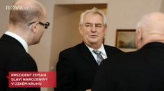 Prezident Zeman oslavil 70. narozeniny! Byla to pánská jízda