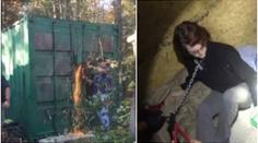 Šokující VIDEO: V kontejneru našli uvázanou ženu! Únosce zabil 7 lidí