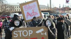 Do ulic znovu vyrazí nespokojenci se smlouvou ACTA