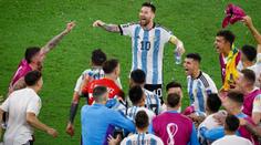 Fotbalisté Argentiny bujaře oslavili postup přes Austrálii