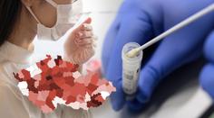 V neděli přibylo 314 případů covidu-19. Je to o 65 více než před týdnem