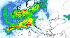 Do Evropy proudí atmosférická řeka z Atlantiku. Obsahuje obří množství vody