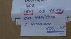 Podivné nařízení: Recept na léky stojí sto korun