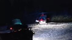 V Beskydech se těžce zranil malý chlapec, letěl pro něj vrtulník